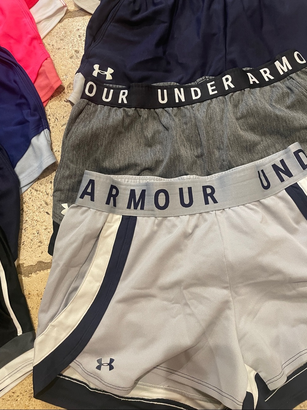 TEN PAIRS! Under Armour Women's Athletic Shorts-loose fit size Medium - Picture 3 of 6